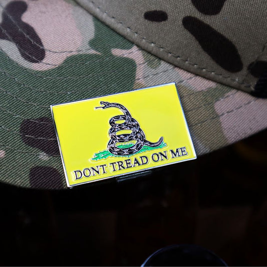 "Don't Tread On Me" Gadsden Flag Hat Clip Bottle Opener