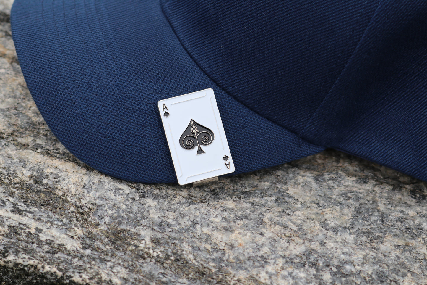 Ace of Spades Hat Clip Bottle Opener - Cool Design for Gamblers & Poker Players