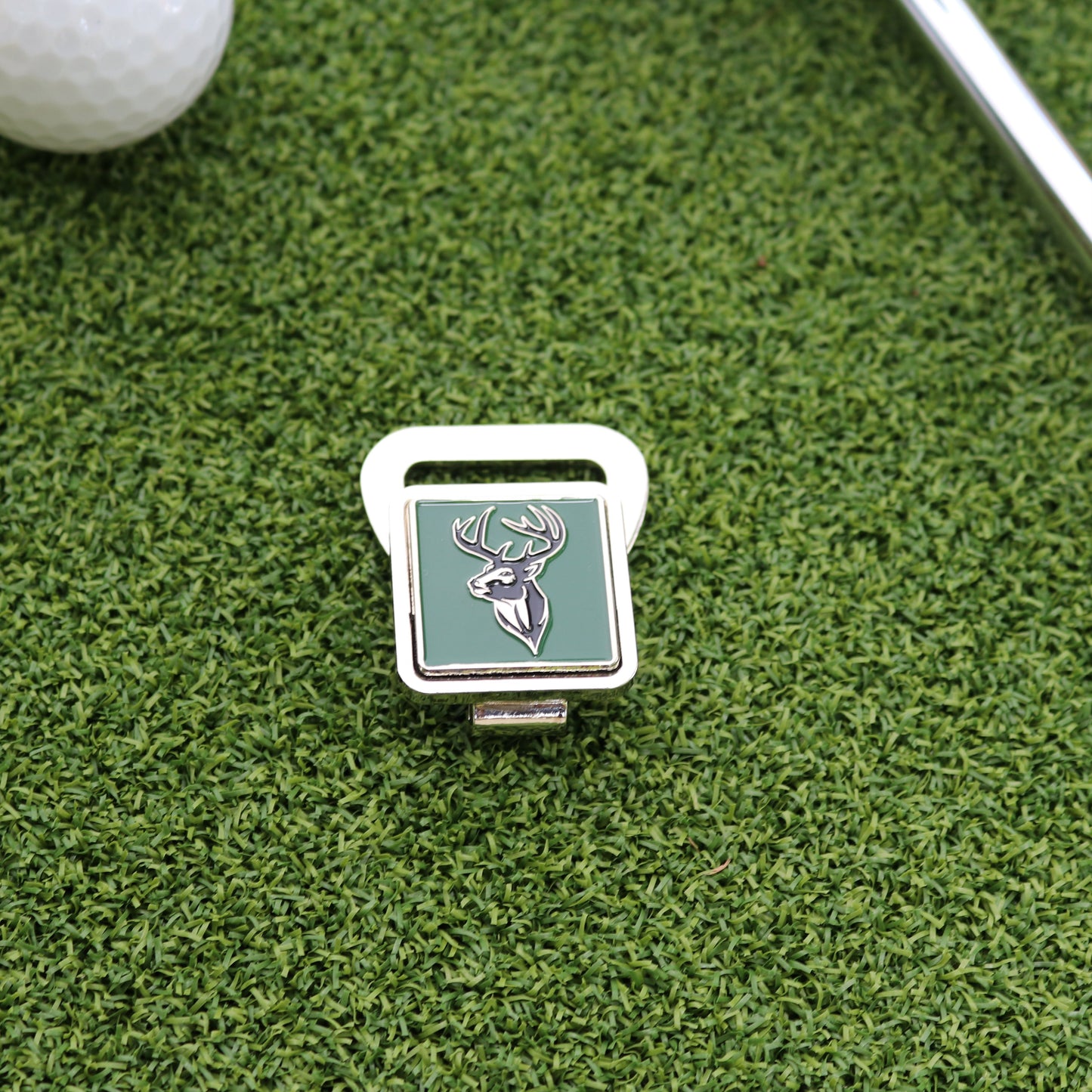 Buck Golf Ball Marker & Hat Clip Bottle Opener
