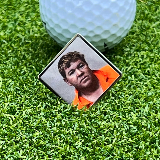 John Mug Shot - Golf Ball Marker Only