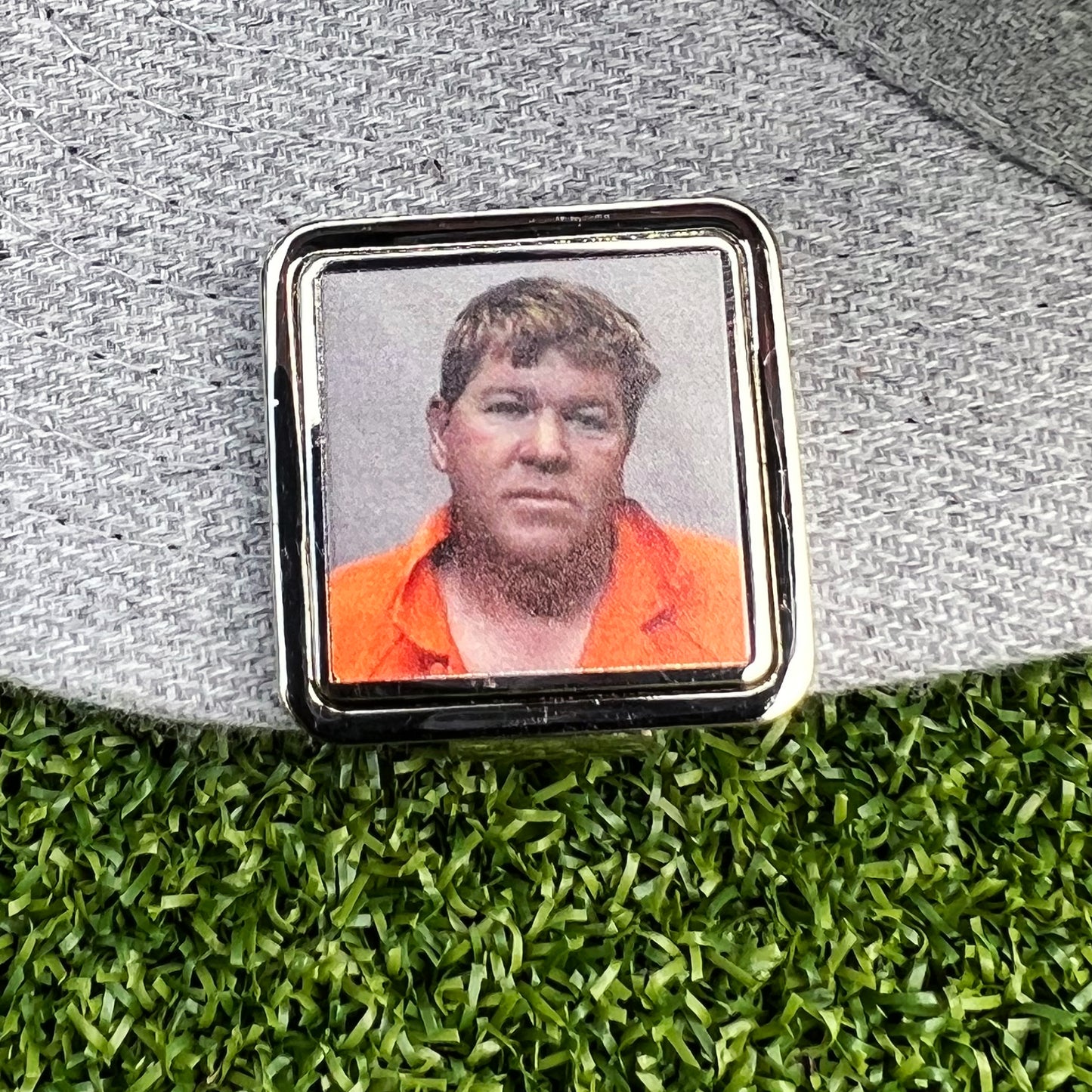 John Mug Shot - Golf Ball Marker & Hat Clip Bottle Opener
