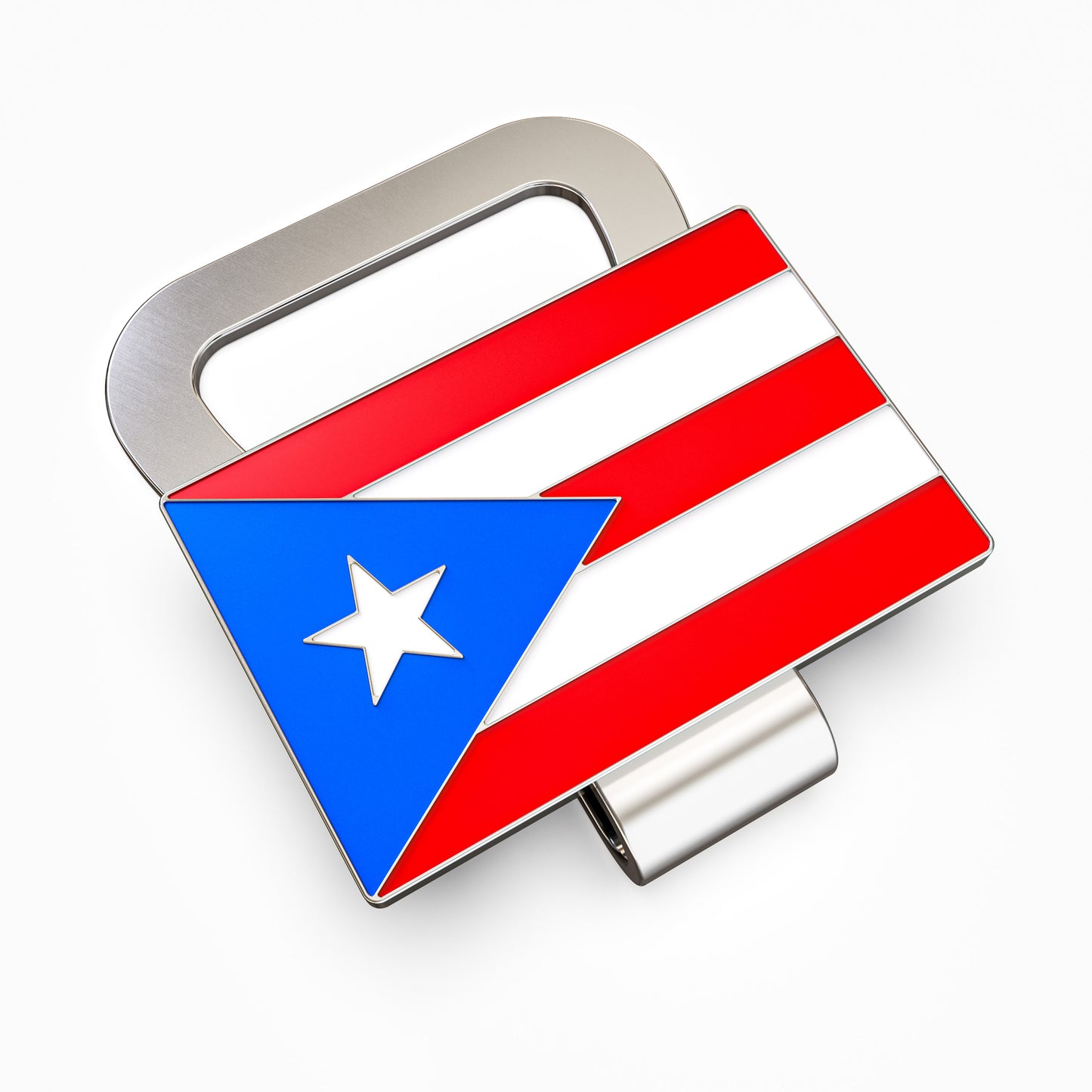 Puerto Rico Flag Hat Clip Bottle Opener - Puerto Rican Pride