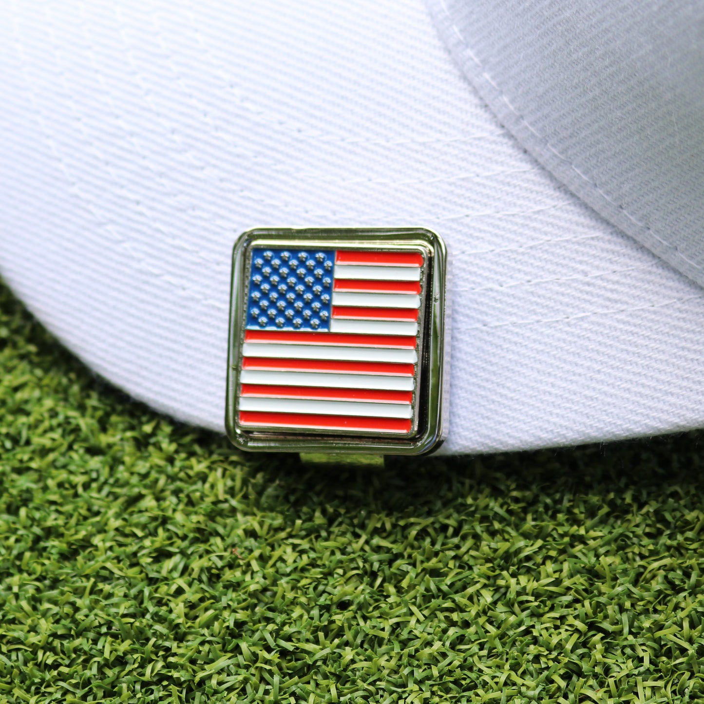 United States Flag, Golf Ball Marker & Hat Clip Bottle Opener