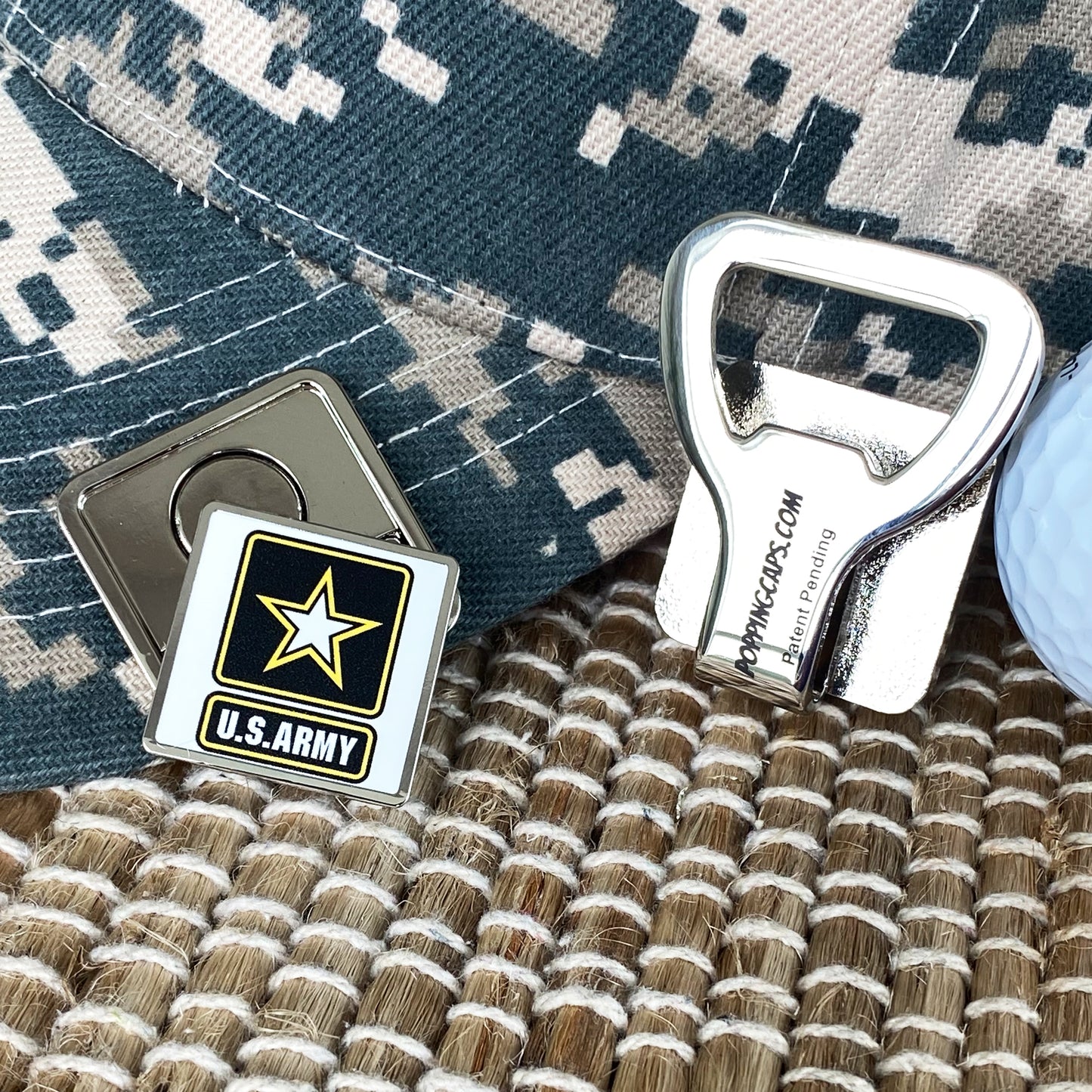 US Army Ball Marker Hat Clip