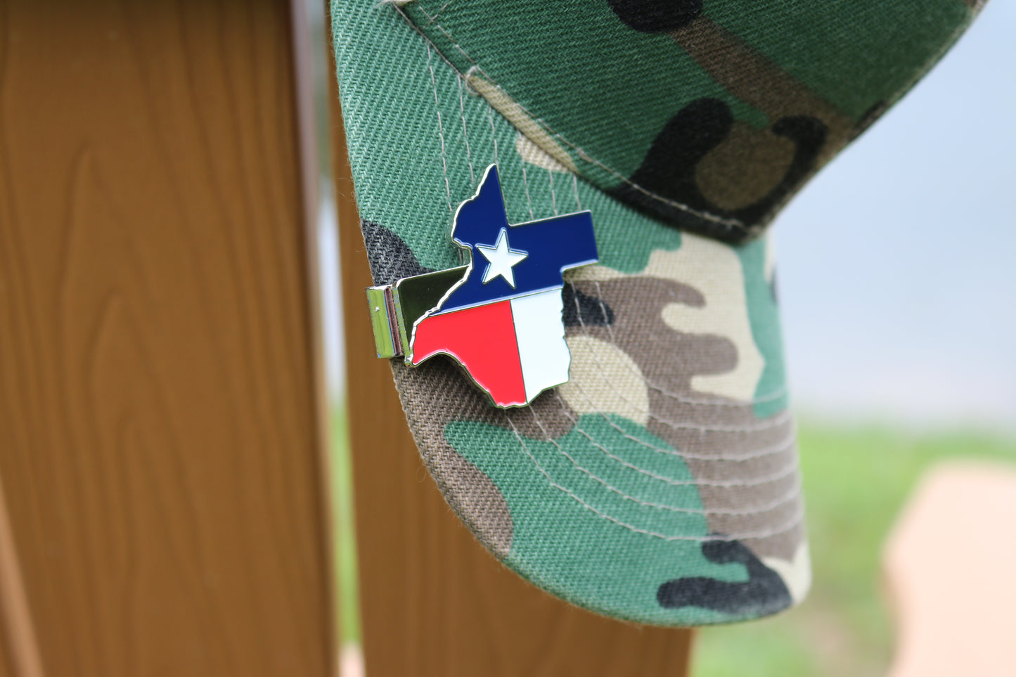 Texas Hat Clip Bottle Opener - State Shape with Texas Flag Design for Proud Texans & Freedom Supporters