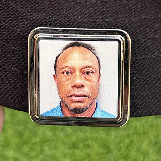 Tiger Woods Mug 2nd Shot - Red Eye Friday - Golf Ball Marker & Hat Clip Bottle Opener
