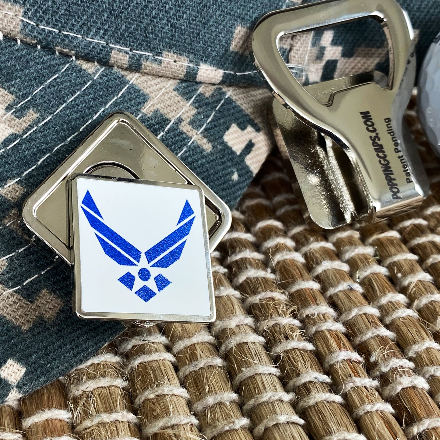 US Air Force Ball Marker Hat Clip