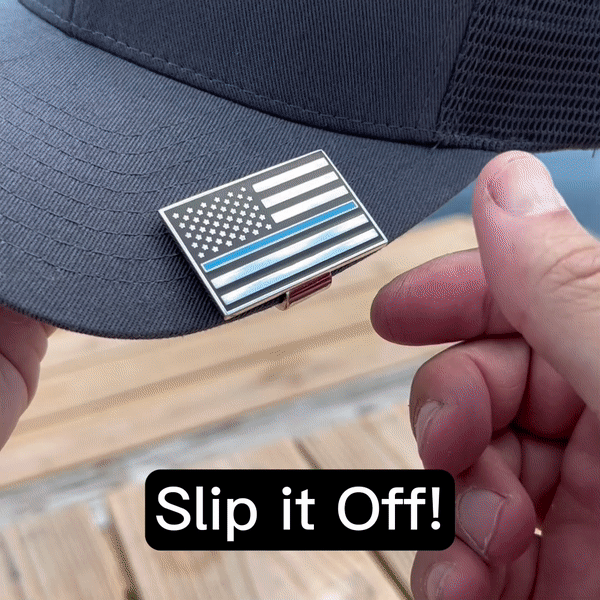 Don't Tread On Me Gadsden Flag Hat Clip Bottle Opener – PoppingCaps