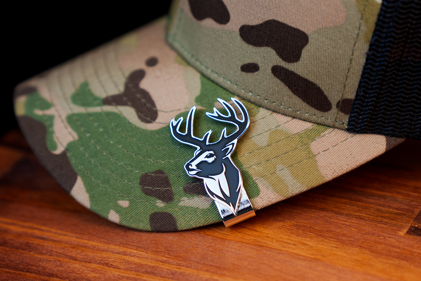 "Buck Fever" Hat Clip Bottle Opener